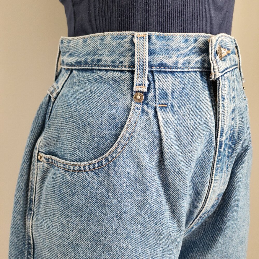 Vintage Baggy Fit Regular Brittania Mom Jeans